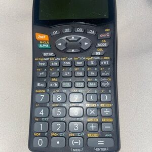 Advanced Scientific Calculator with Black Finish